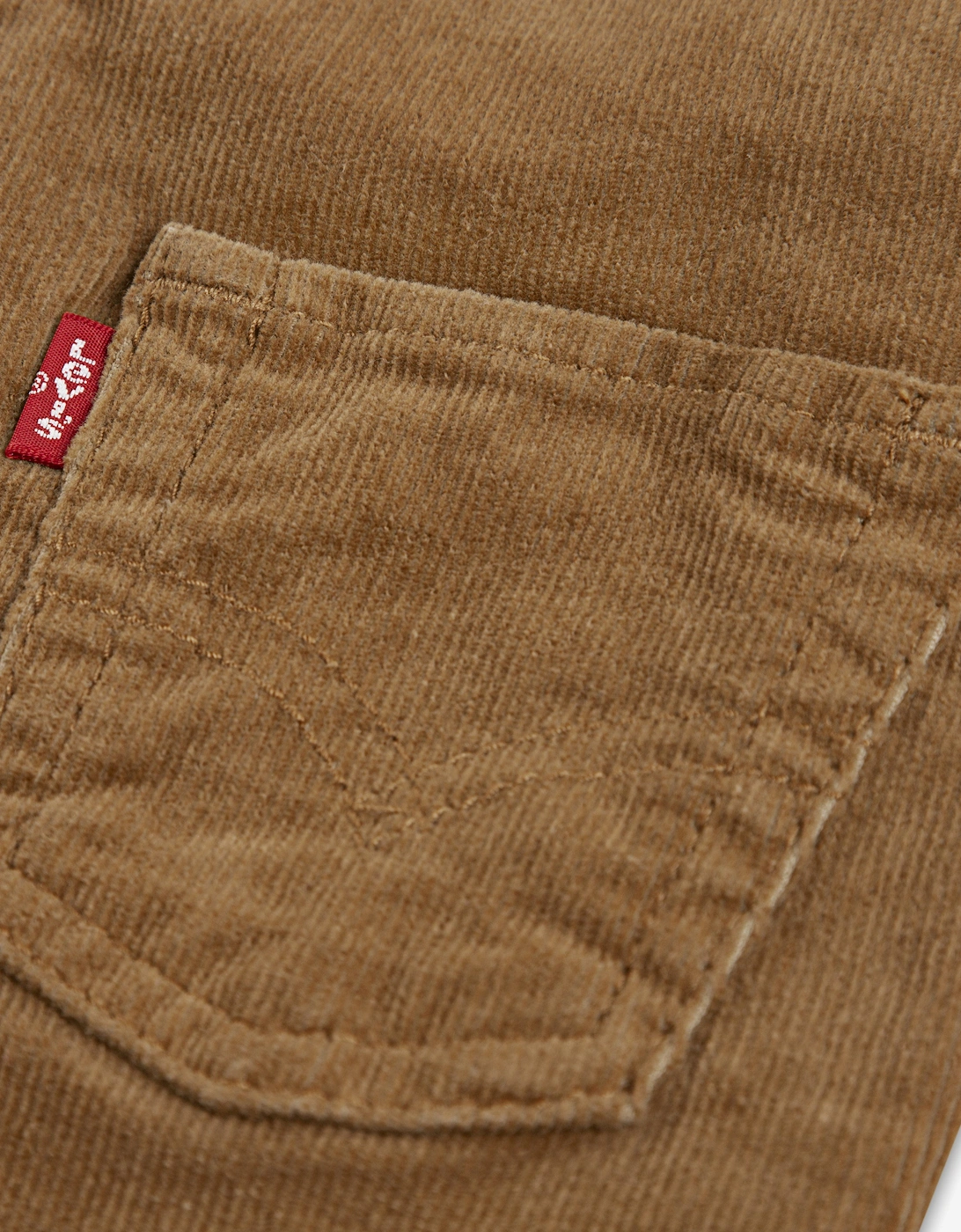 Baby Boys Corduray Dungarees in Brown