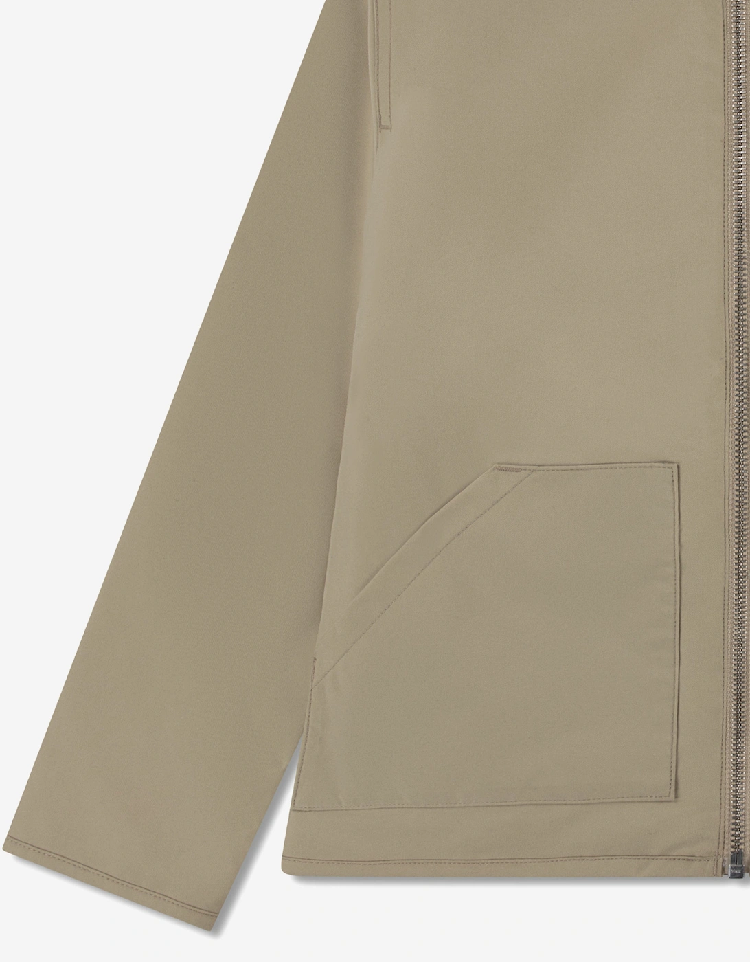 Kids Patch Pocket Jacket in Beige
