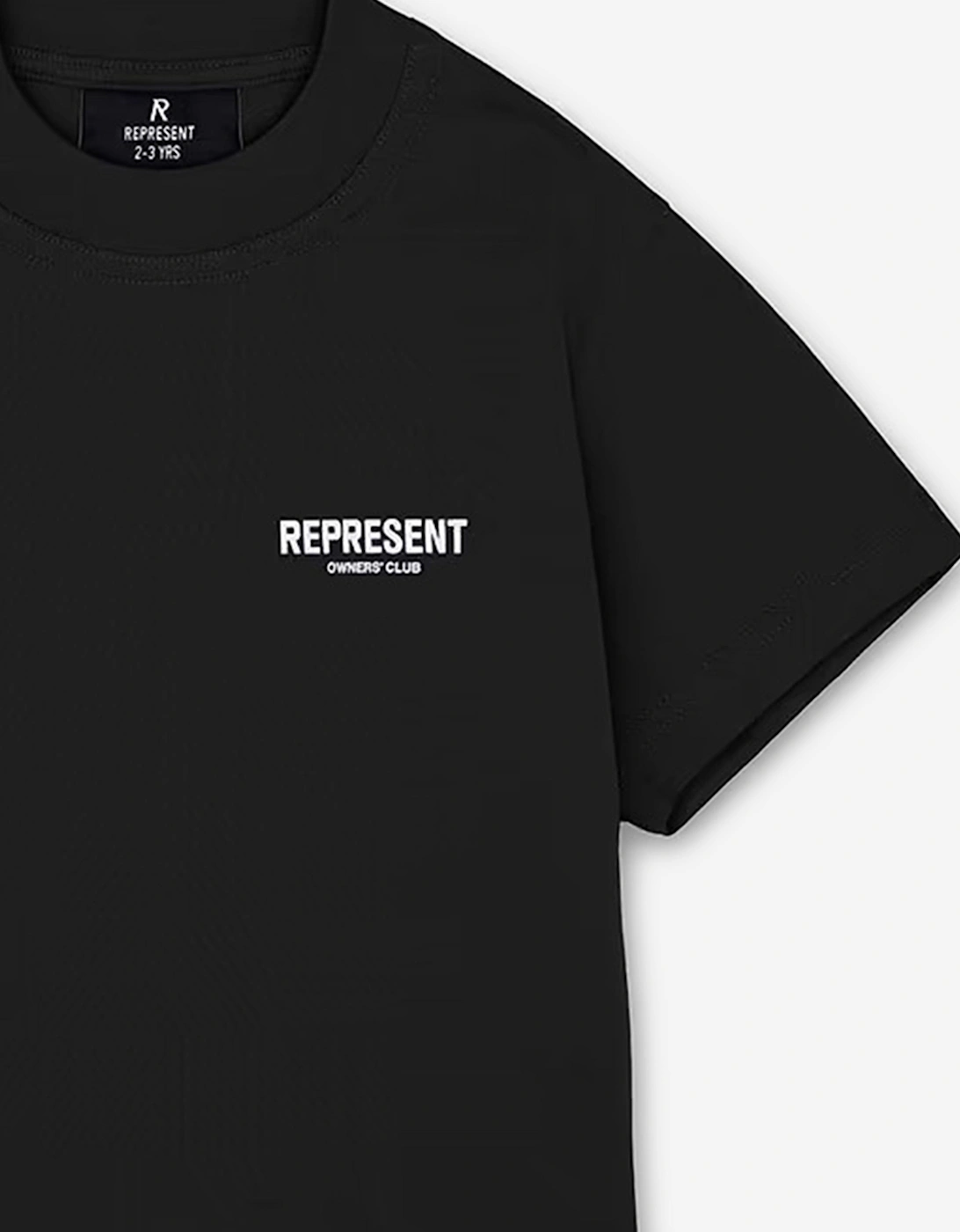 Represent Unisex Kids Black Kids Mini Owners Club T-Shirt In - 2 - 3 Yrs - Image 2