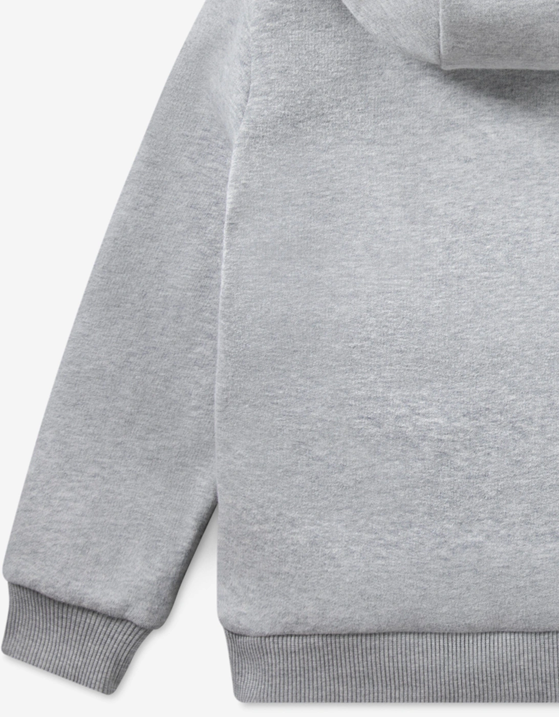 Boys Logo Hoodie in Grey