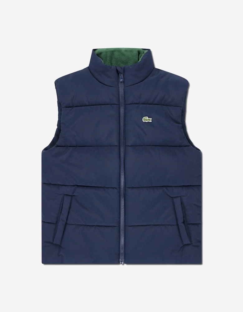 Kids Padded Gilet in Navy