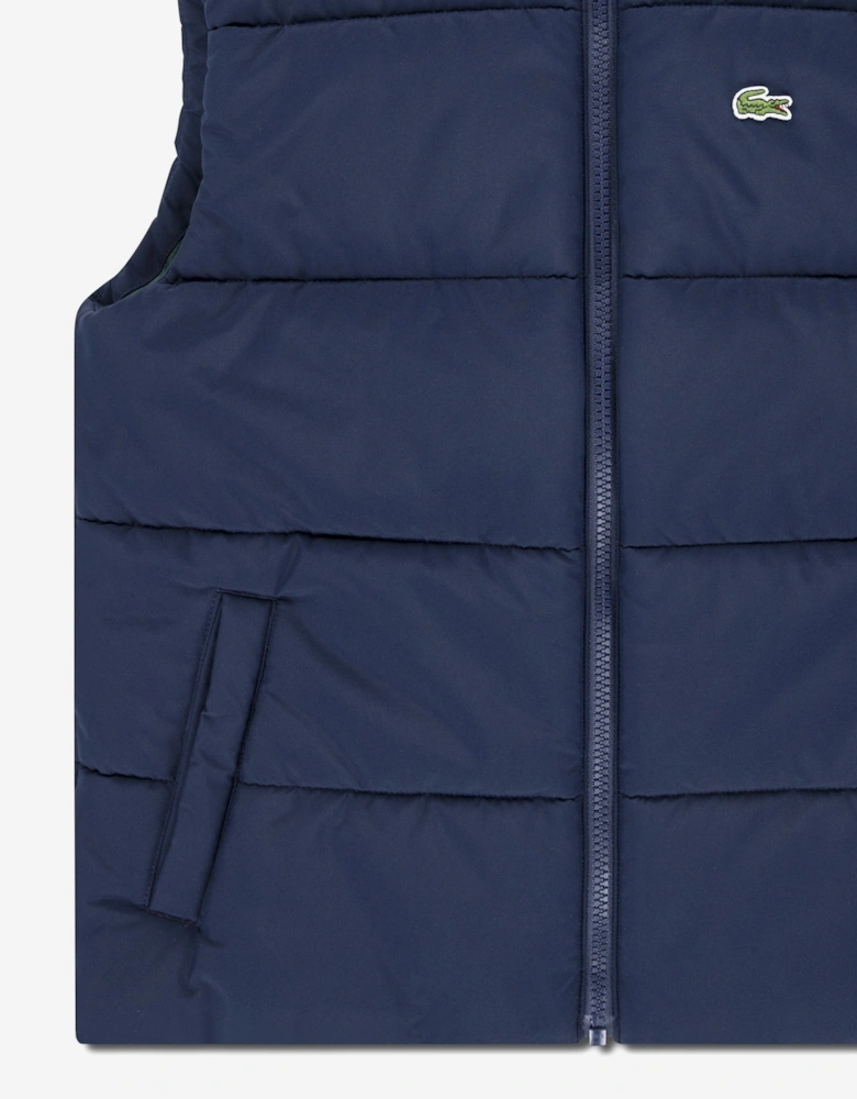 Kids Padded Gilet in Navy