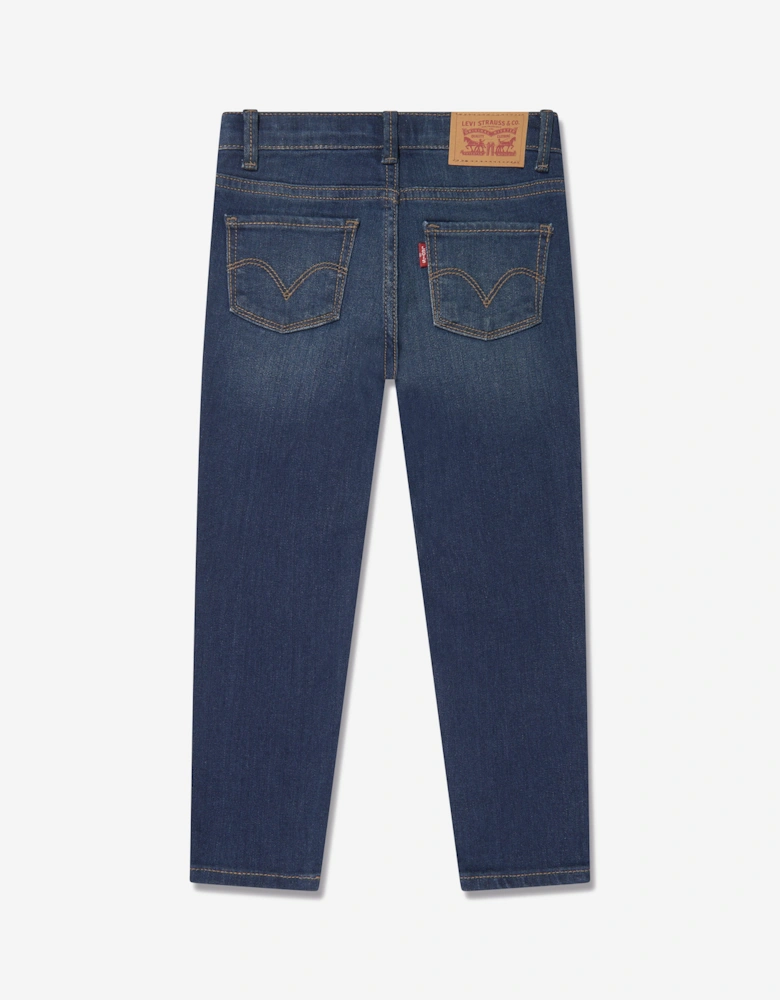 Girls 710 Super Skinny Jeans in Blue