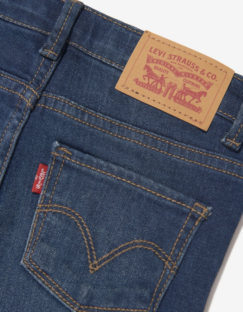 Girls 710 Super Skinny Jeans in Blue