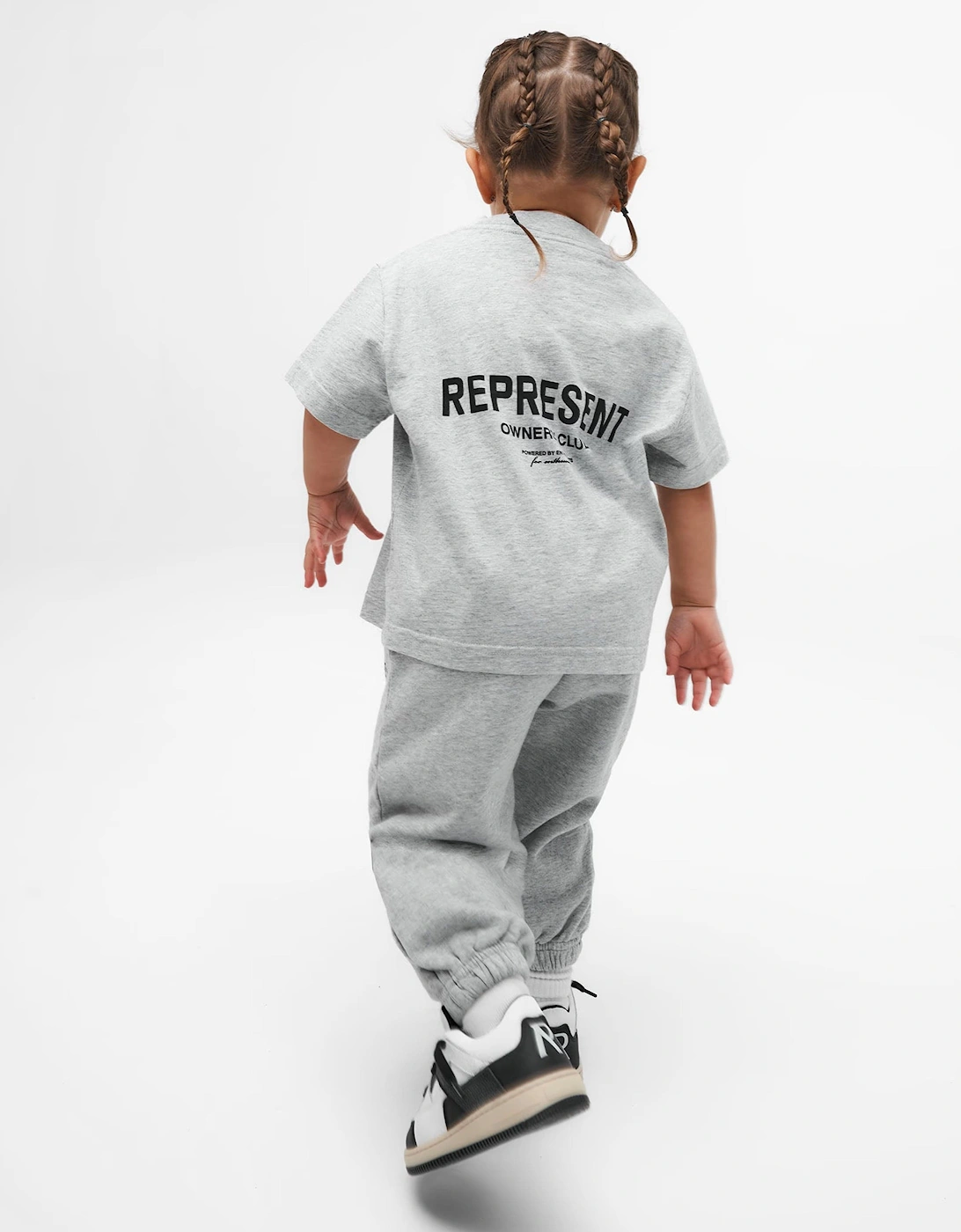 Kids Mini Owners Club T-Shirt in Grey