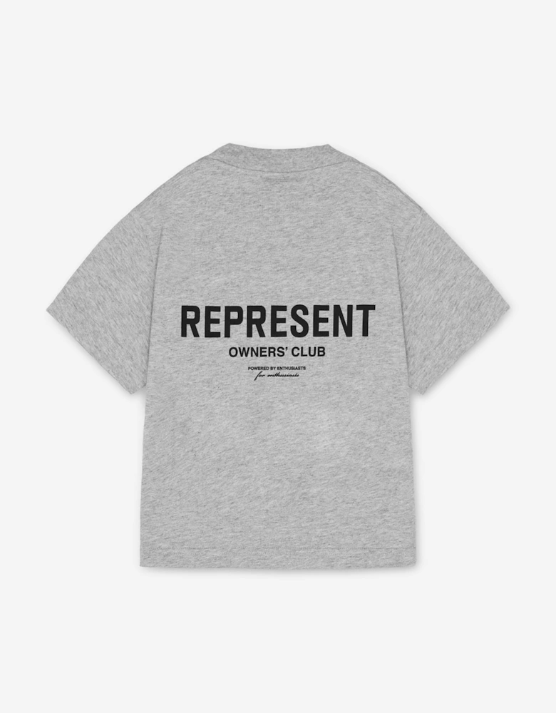 Kids Mini Owners Club T-Shirt in Grey