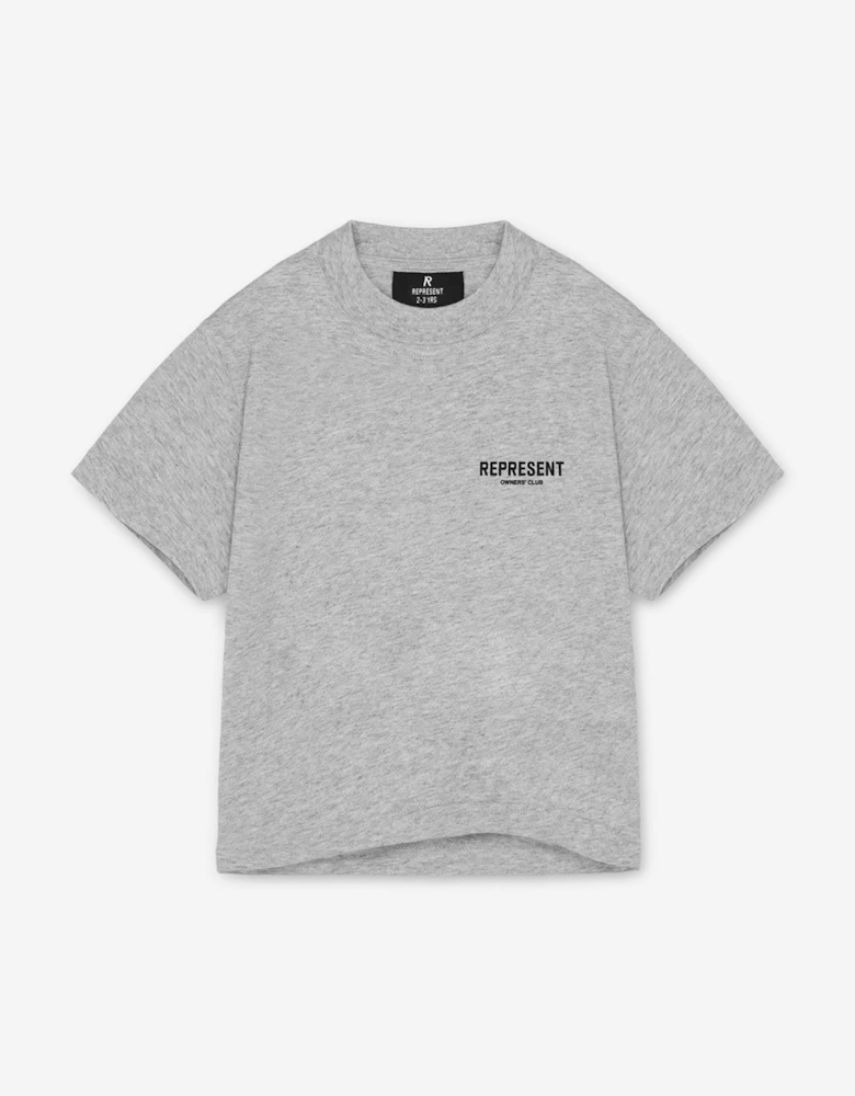Kids Mini Owners Club T-Shirt in Grey