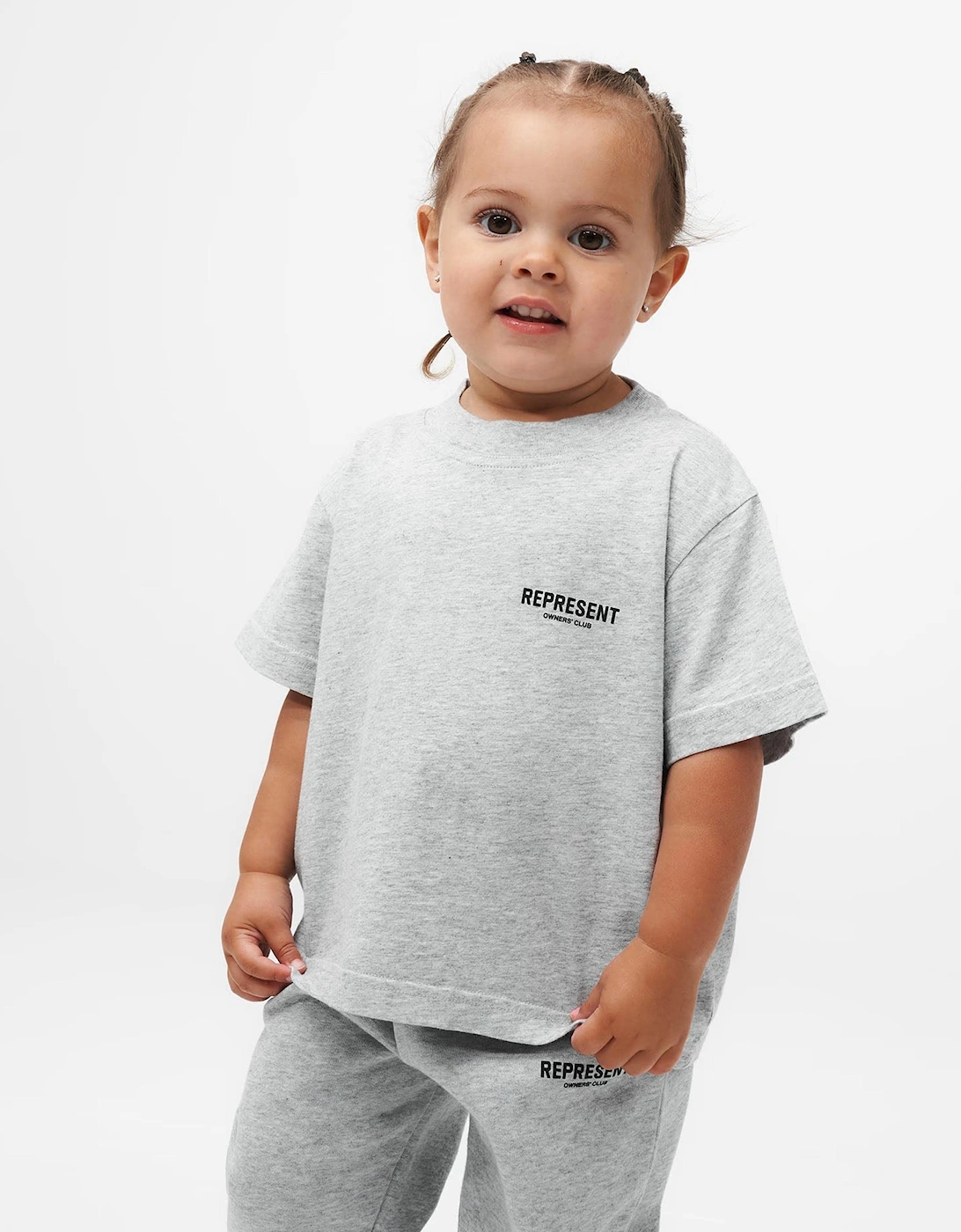 Kids Mini Owners Club T-Shirt in Grey