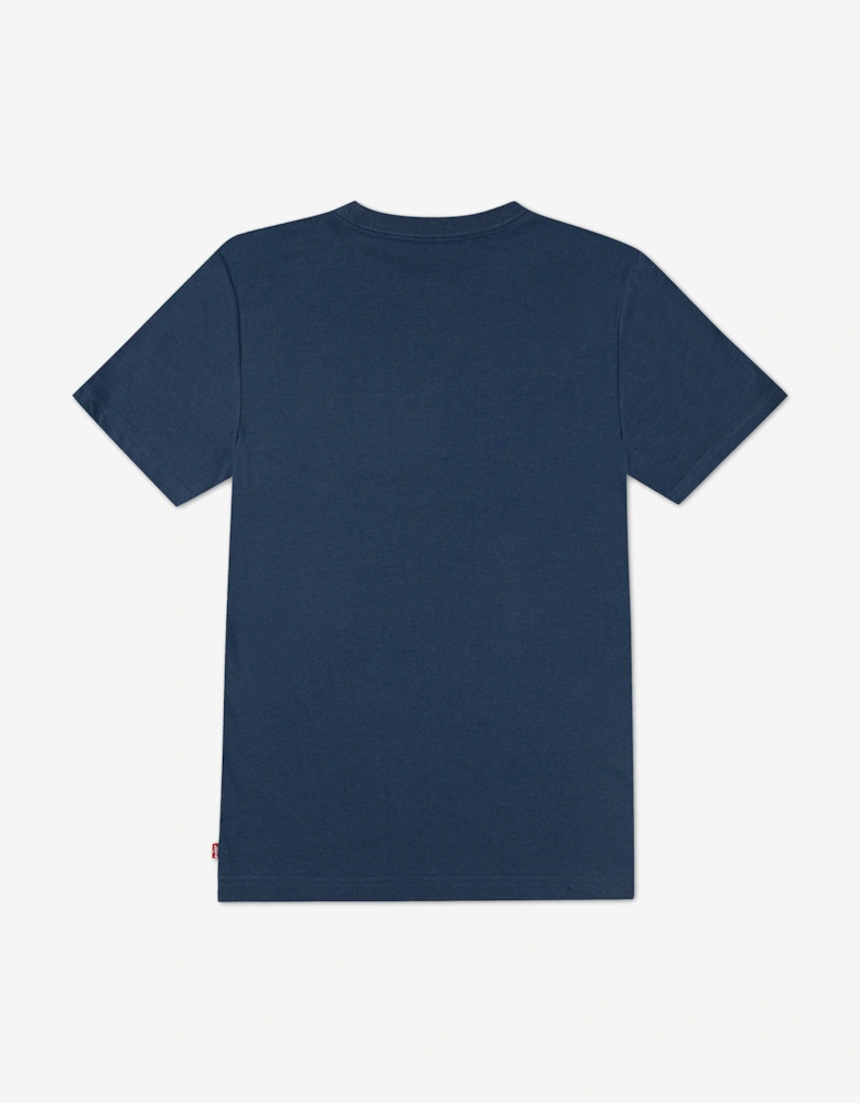 Boys Batwing T-Shirt in Navy