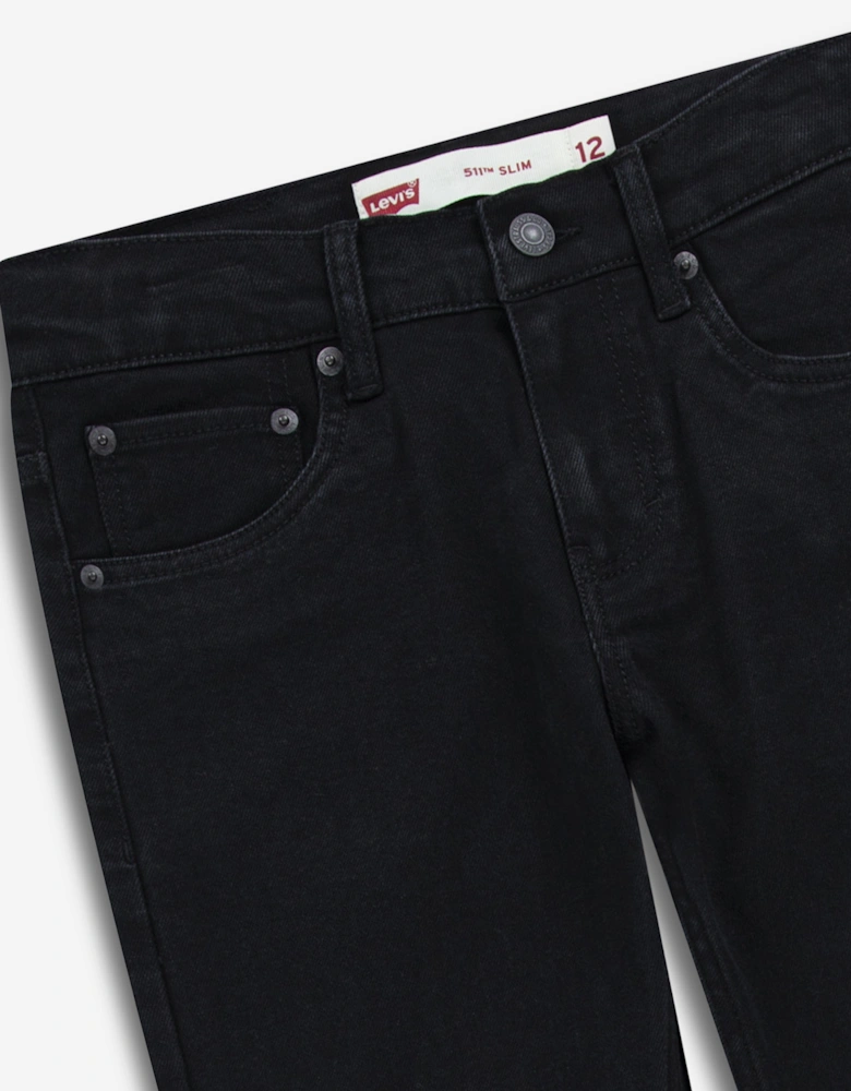 Boys 511 Slim Non Performance Jeans in Black