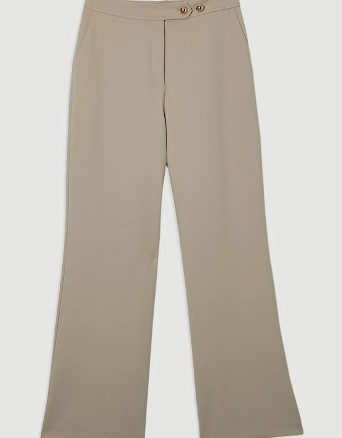 Compact Stretch Tailored Kick Flare Trouser