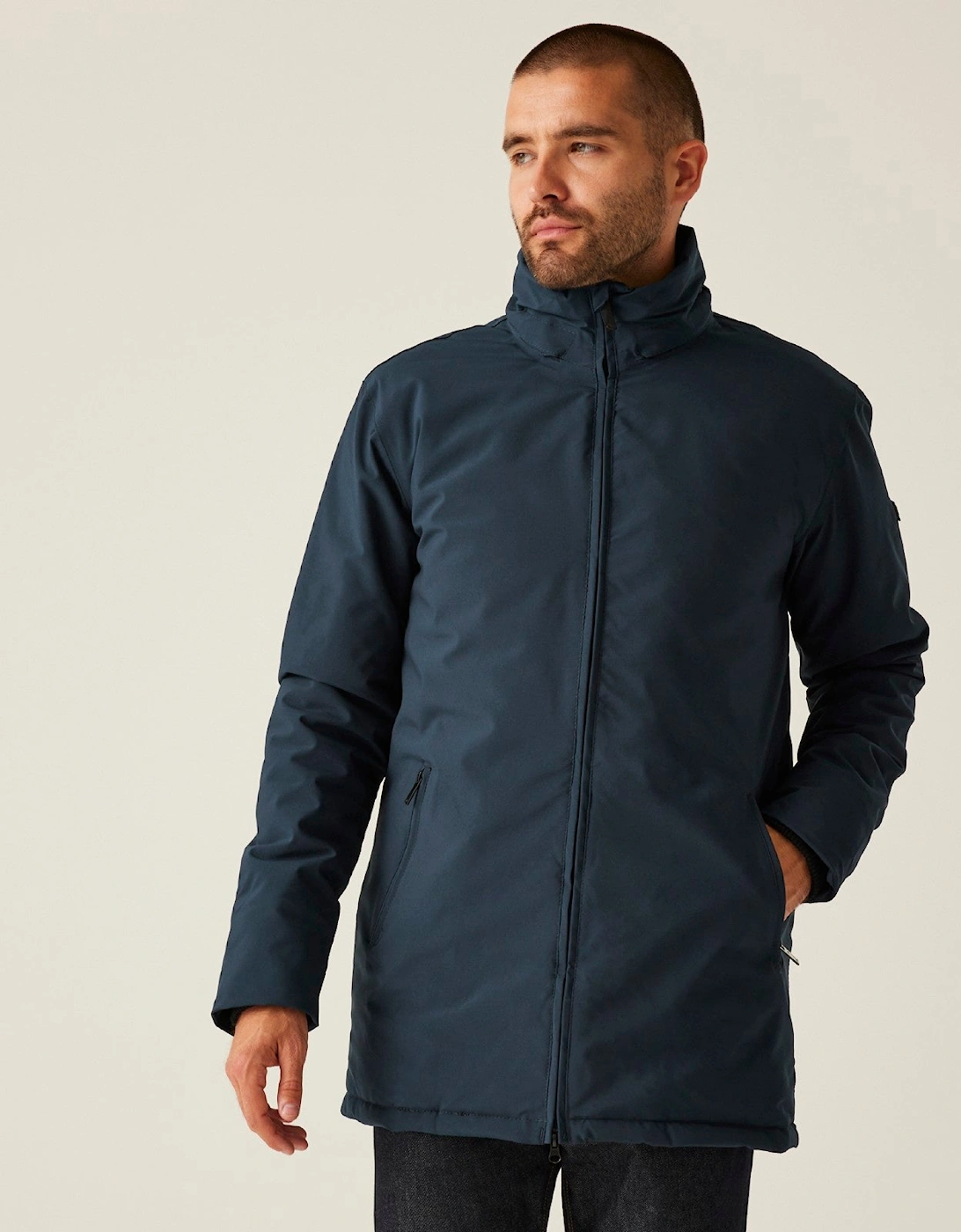 Professional Mens Hampton Executive Waterproof Jacket, 2 of 1