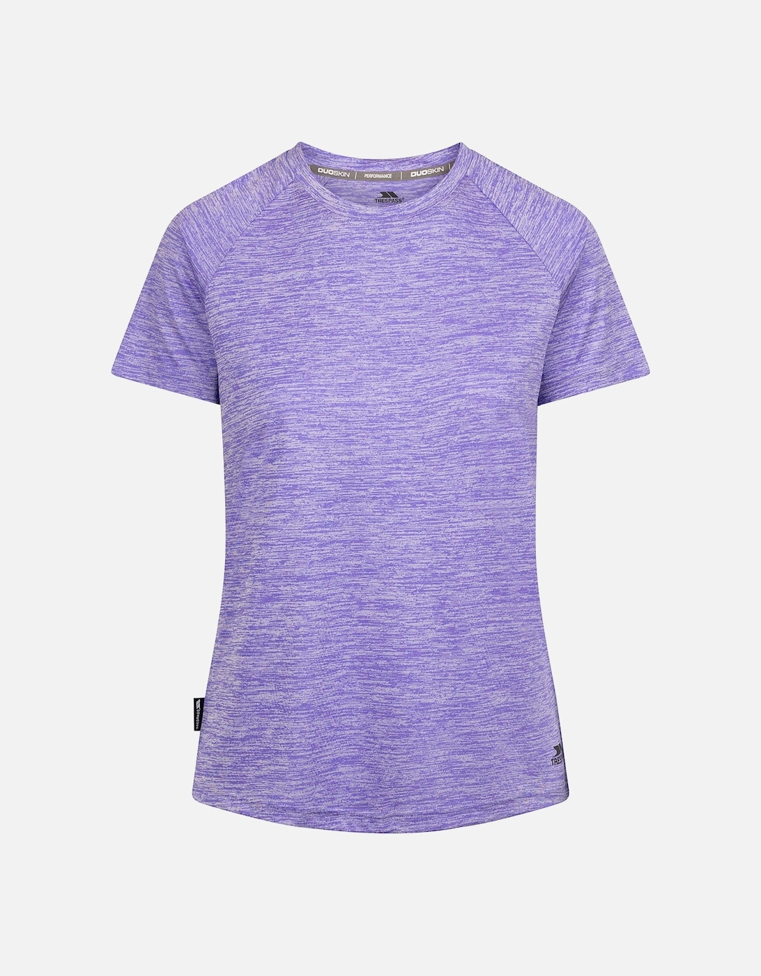 Trespass Womens Selinne Duoskin Active Short Sleeve T-Shirt, 2 of 1