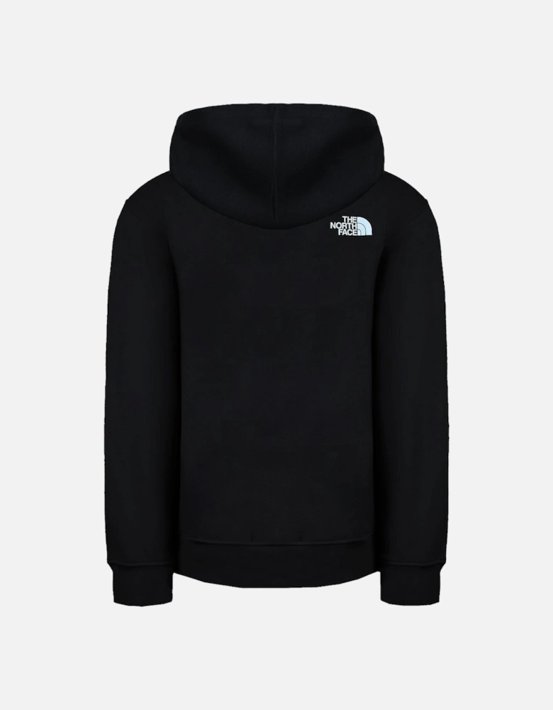 Kids Hooded Slacker Tracksuit Black