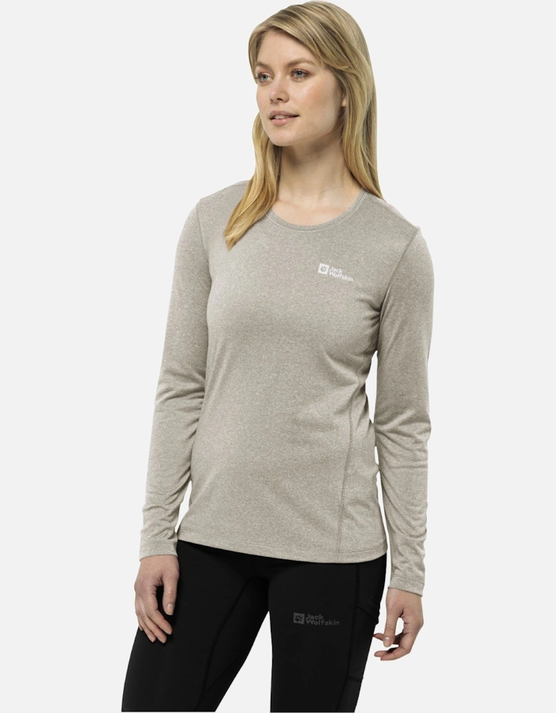 Womens Sky Thermal Long Sleeve T-Shirt