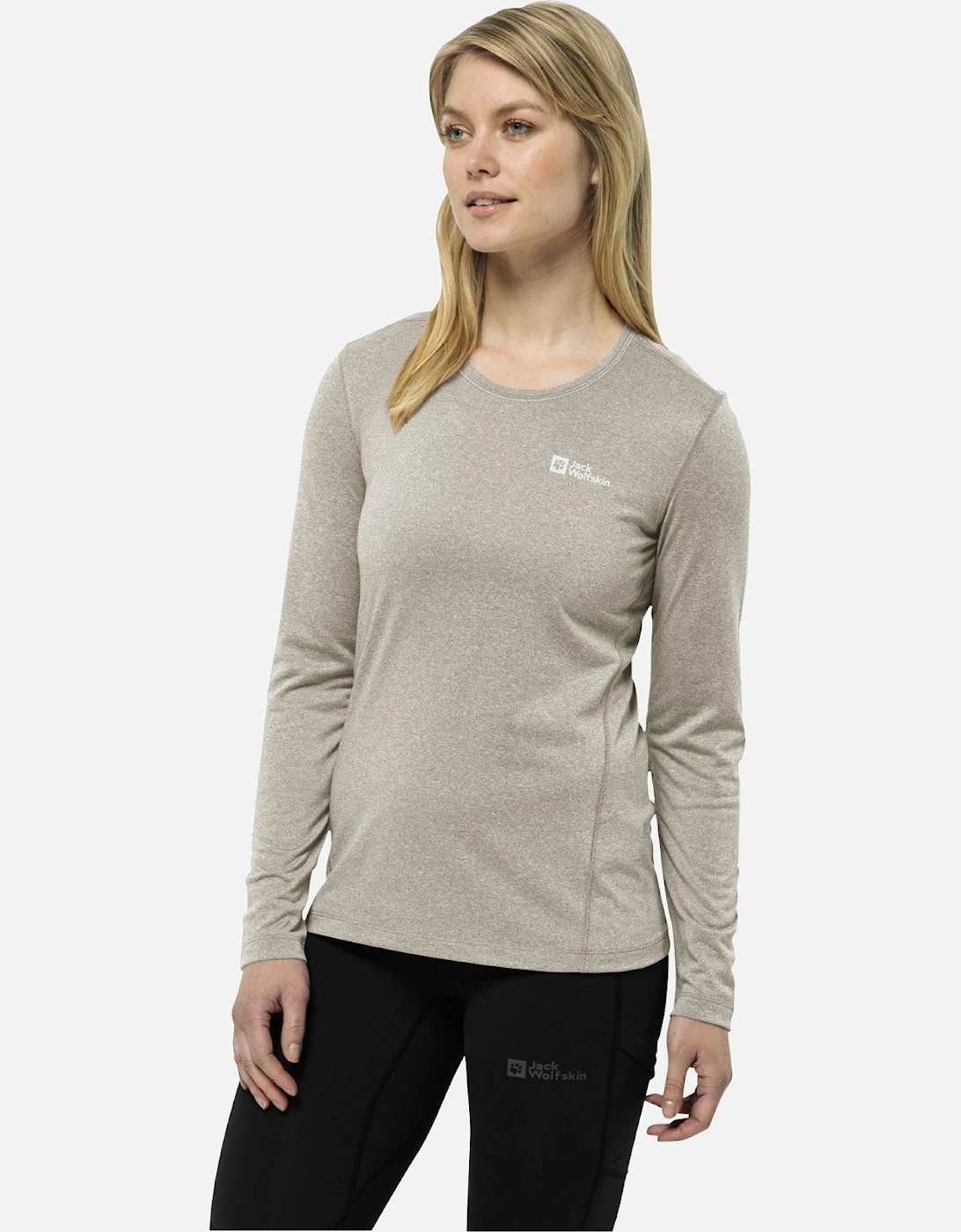 Womens Sky Thermal Long Sleeve T-Shirt, 2 of 1