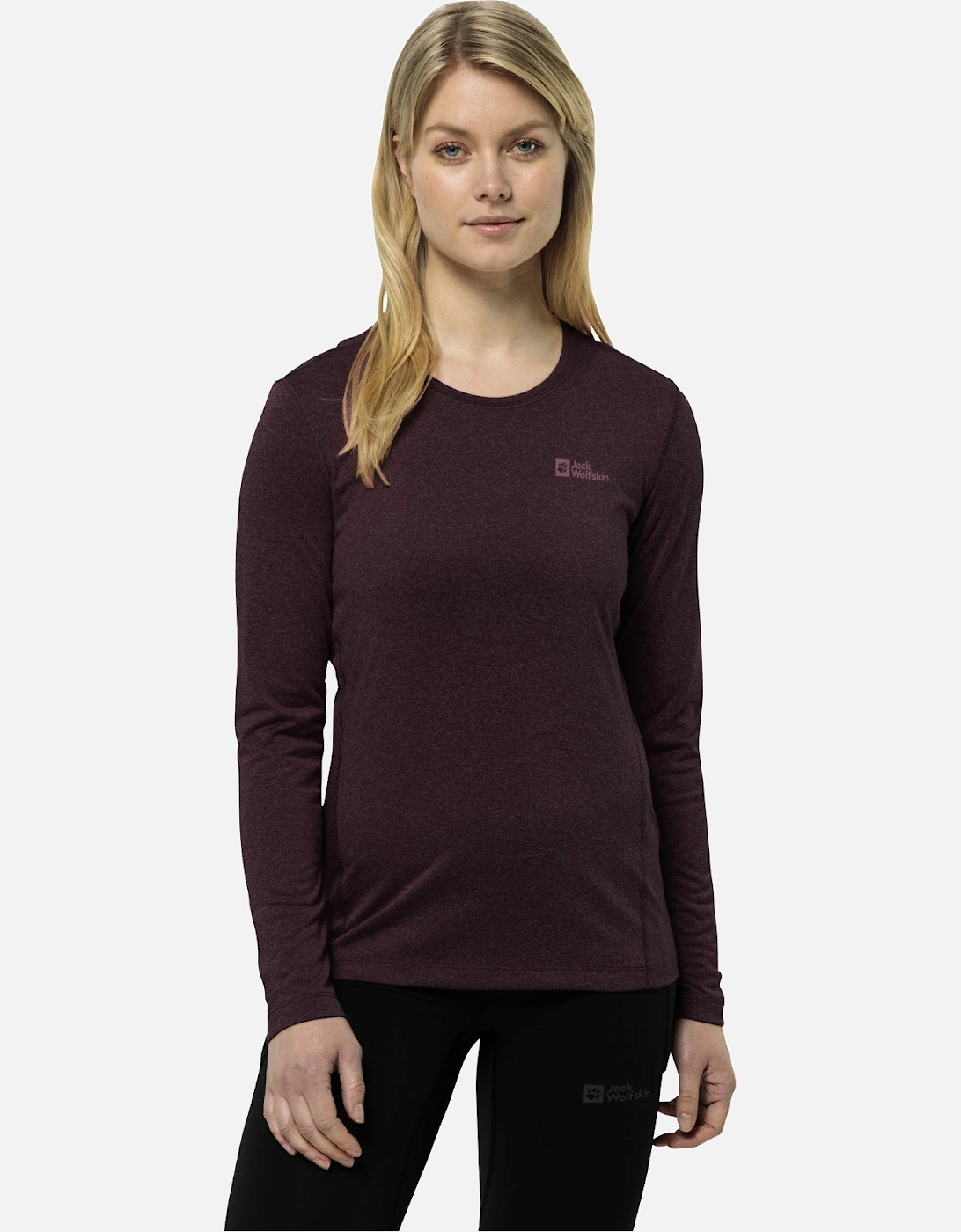Womens Sky Thermal Long Sleeve T-Shirt, 2 of 1