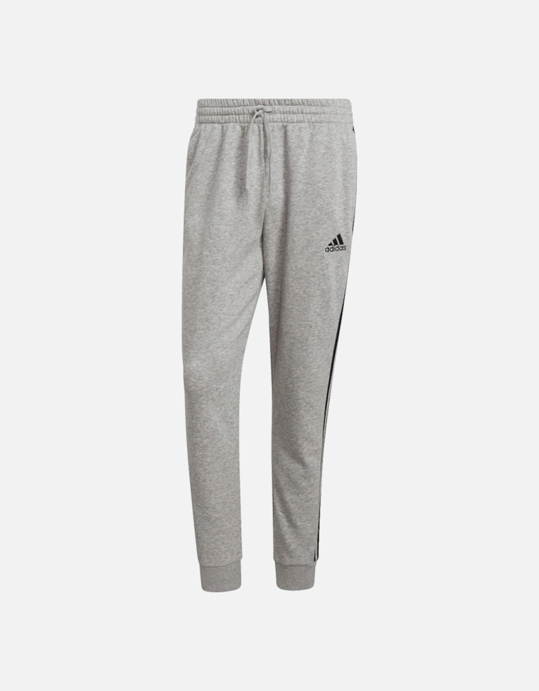 Essentials Fleece Tapered Cuff 3 Stripes Joggers - Essentials Tapered Cuff 3-Stripes Joggers