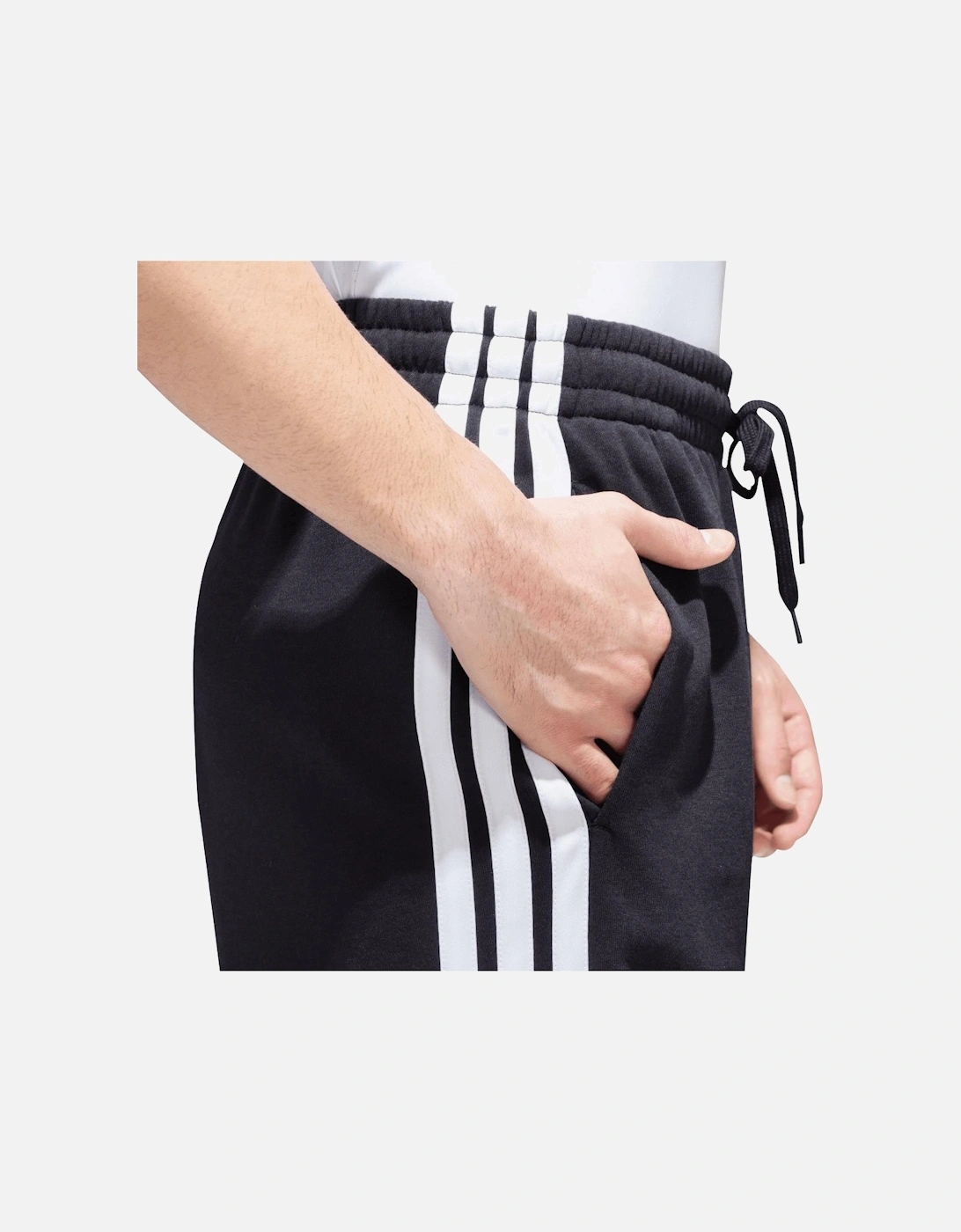 Essentials French Terry 3-Stripe Shorts