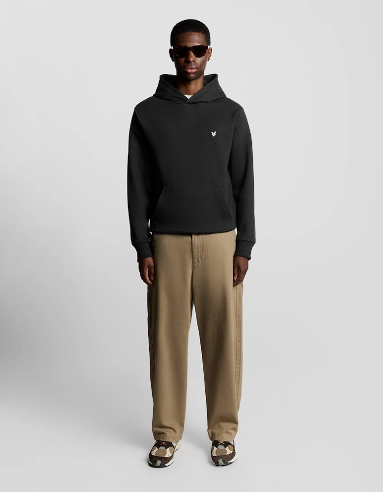 Diagonal Weave Hoodie