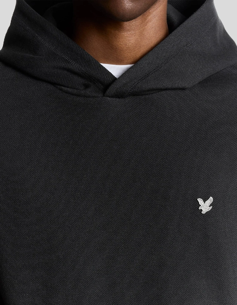 Diagonal Weave Hoodie