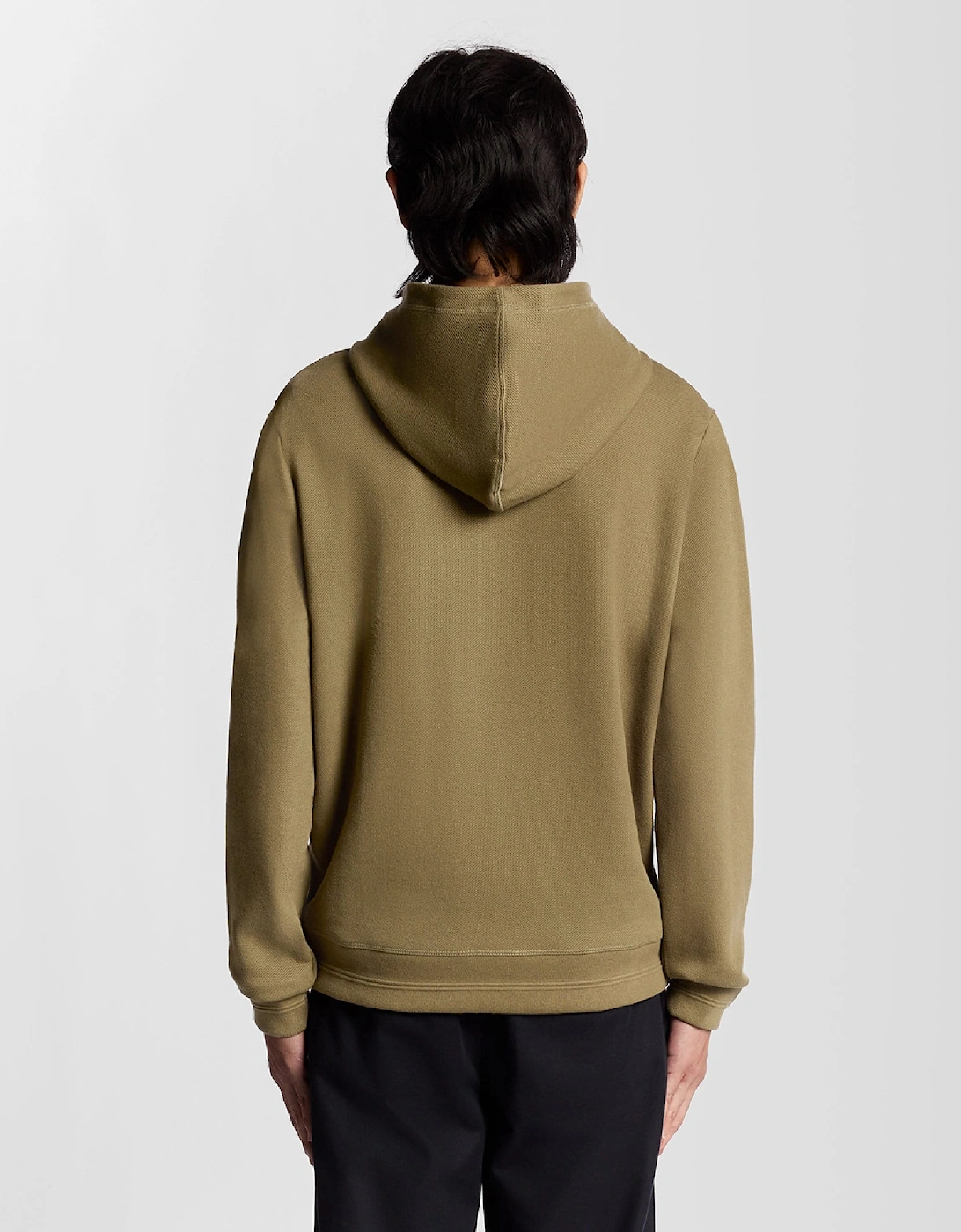 Diagonal Weave Hoodie