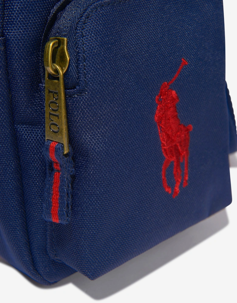Boys Polo Colour Crossbody Bag in Navy (18cm)