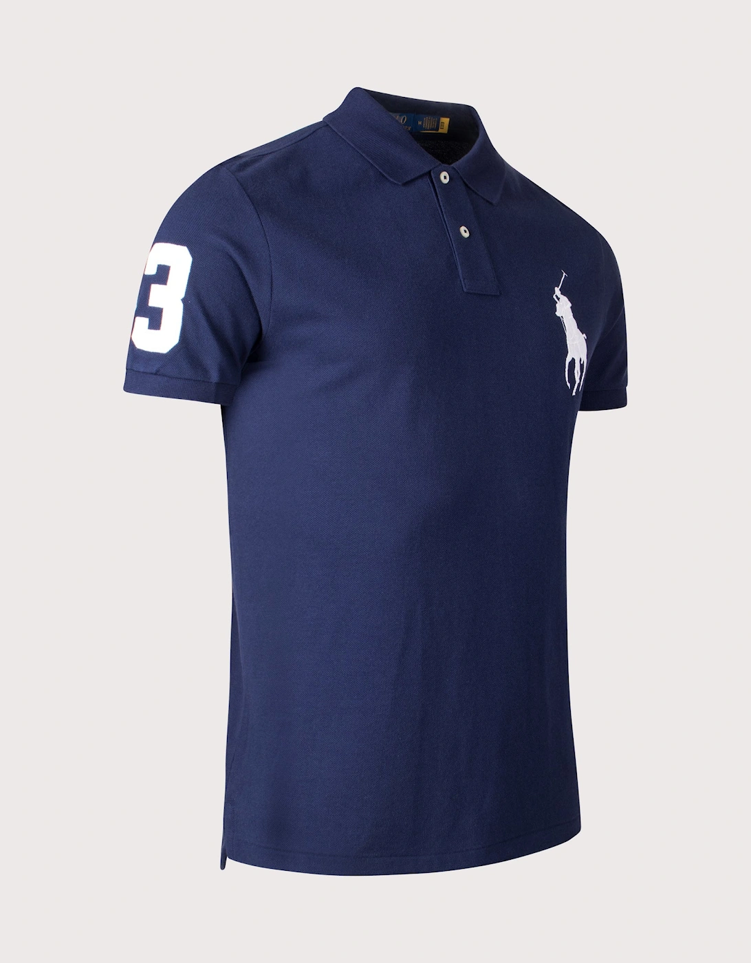 Custom Slim Fit Big Pony Mesh Polo Shirt, 4 of 3