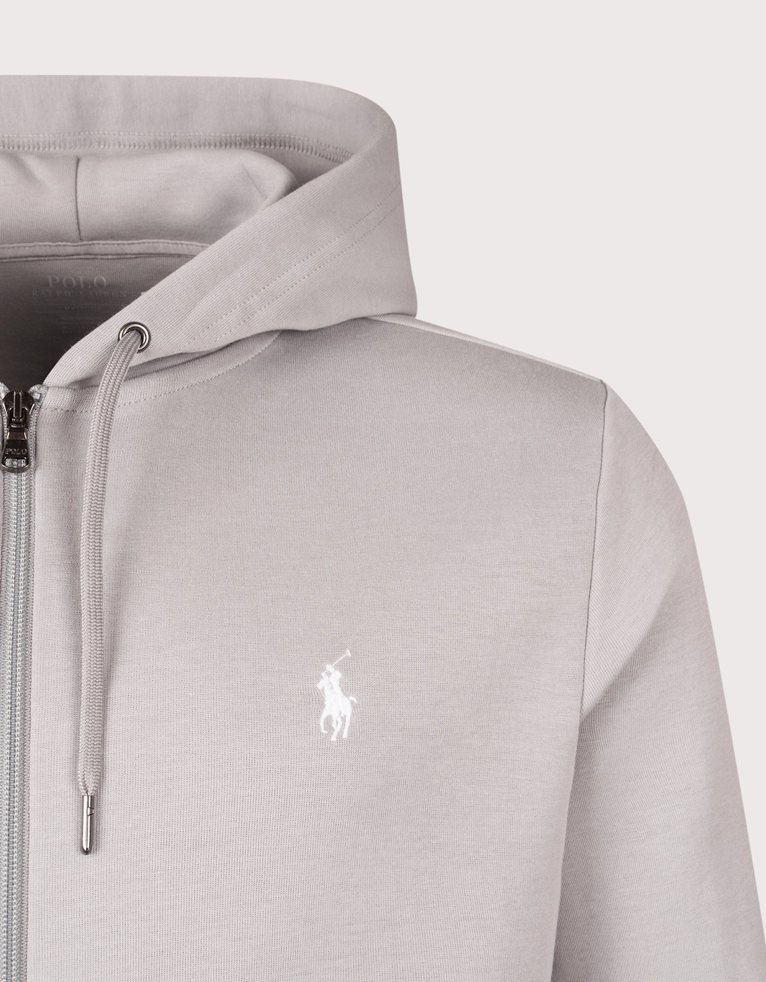 Zip Through Double Knit Hoodie
