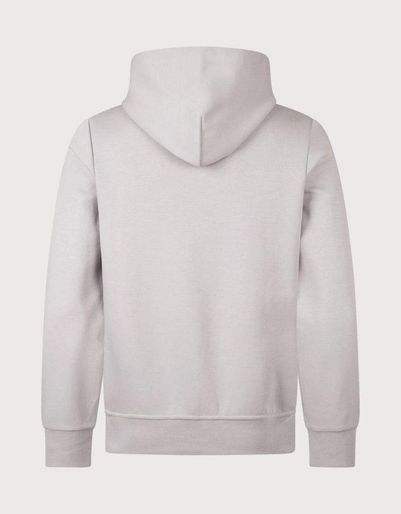 Zip Through Double Knit Hoodie