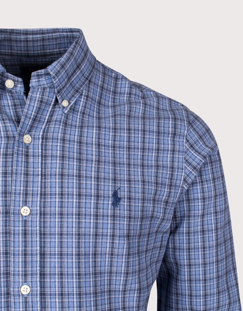 Custom Fit Brushed Oxford Shirt