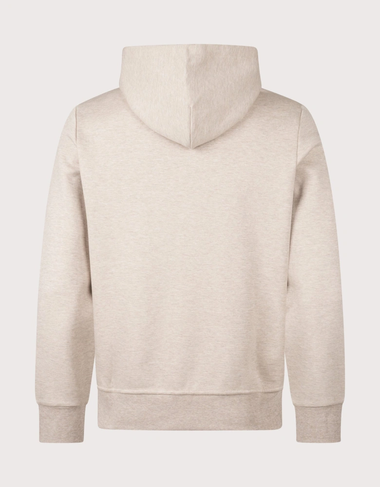 Zip Through Double Knit Hoodie