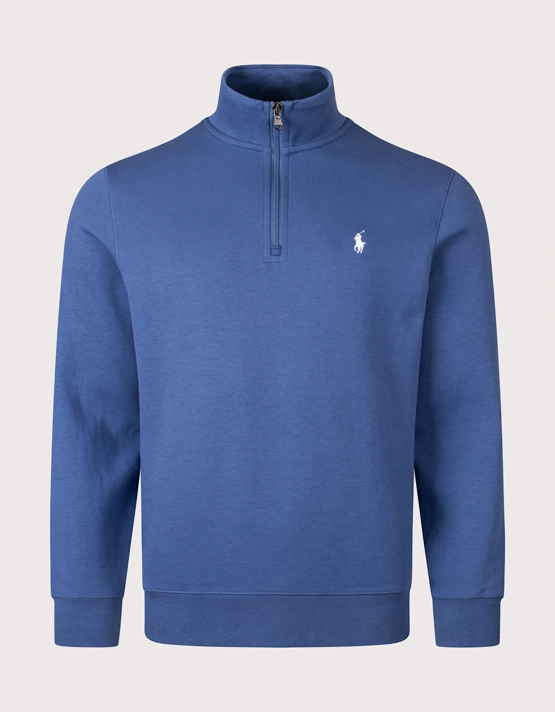 Double-Knit Quarter Zip Jumper, 4 of 3