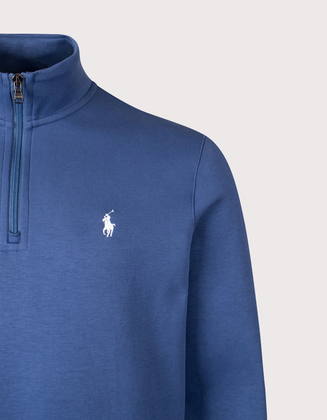 Double-Knit Quarter Zip Jumper