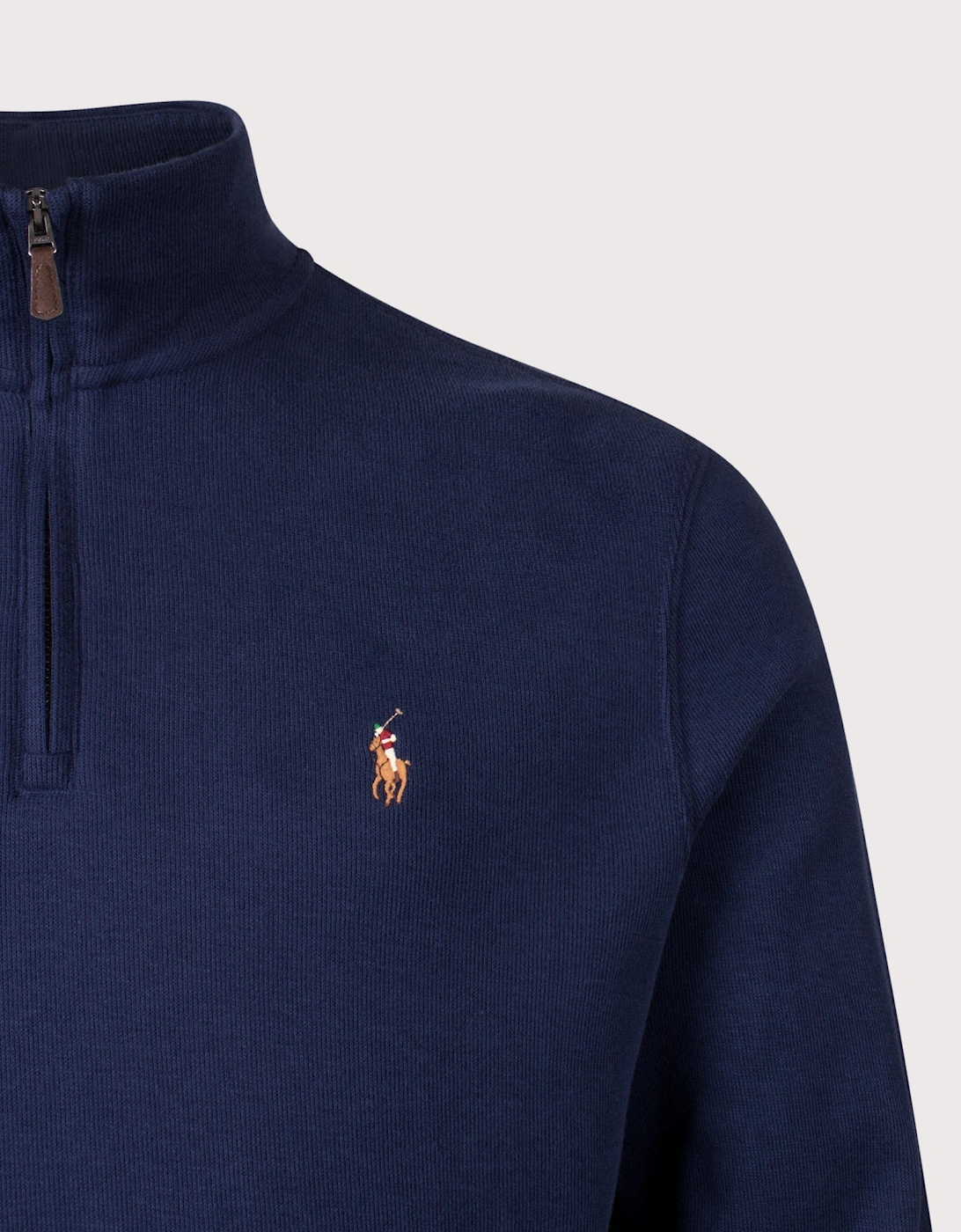 Estate-Rib Quarter Zip Knit