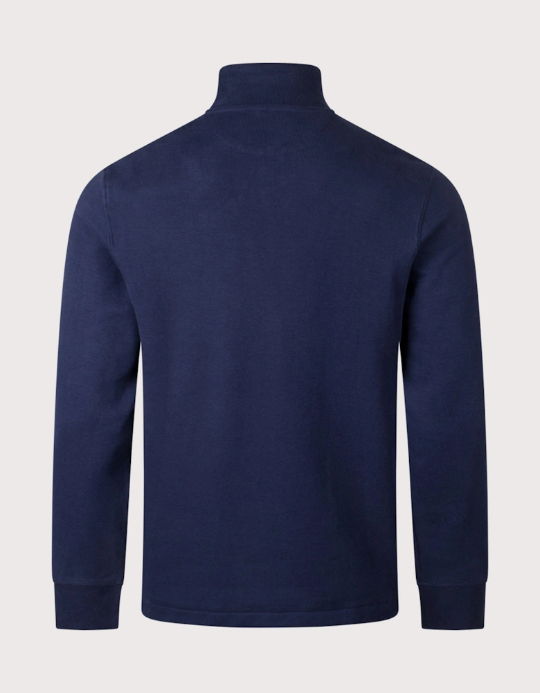 Estate-Rib Quarter Zip Knit