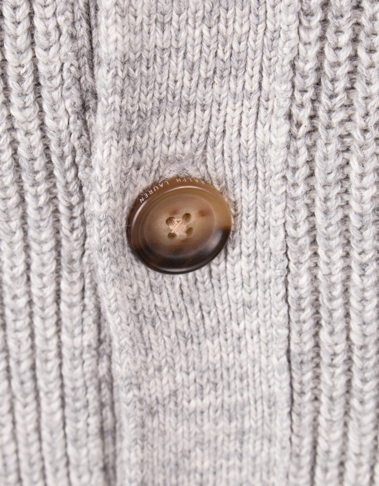 Textured Cotton Cardigan