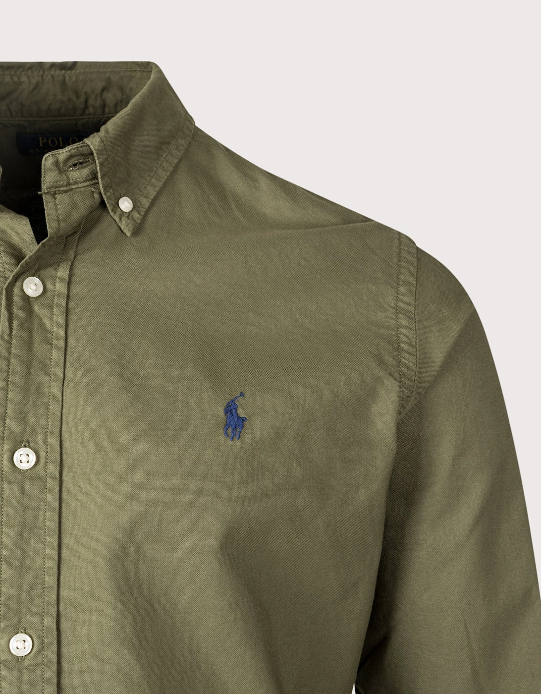 Custom Fit Garment-Dyed Oxford Shirt