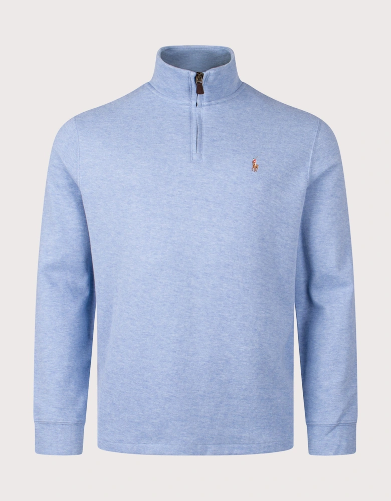 Estate-Rib Quarter Zip Knit