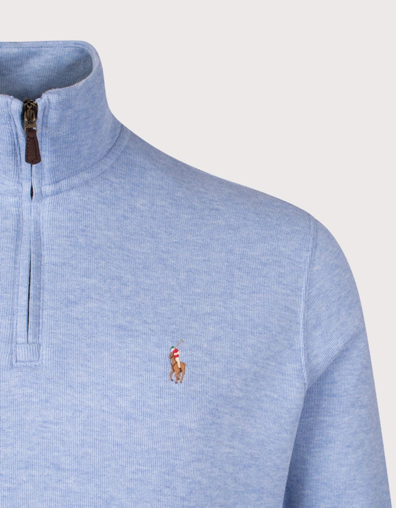 Estate-Rib Quarter Zip Knit