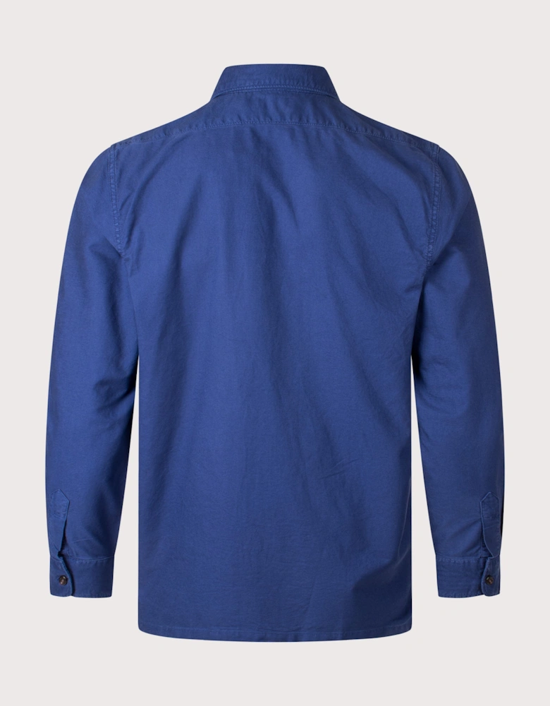 Garment-Dyed Oxford Overshirt