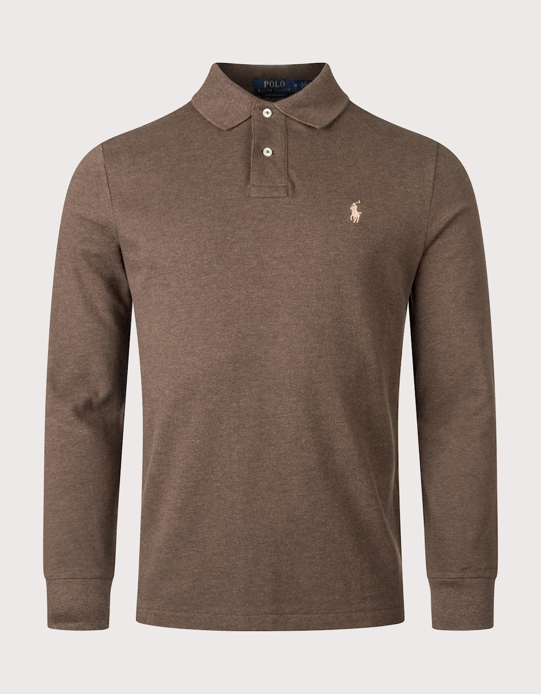 Custom Slim Fit Long Sleeve Polo Shirt, 4 of 3