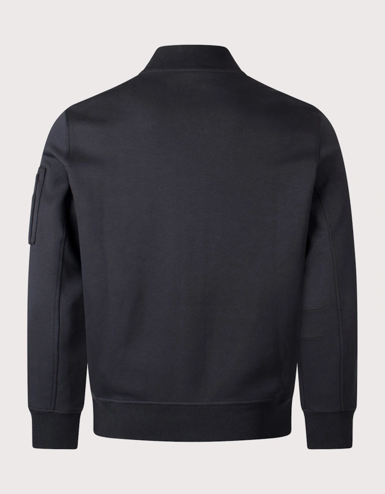 Double Knit Bomber Jacket