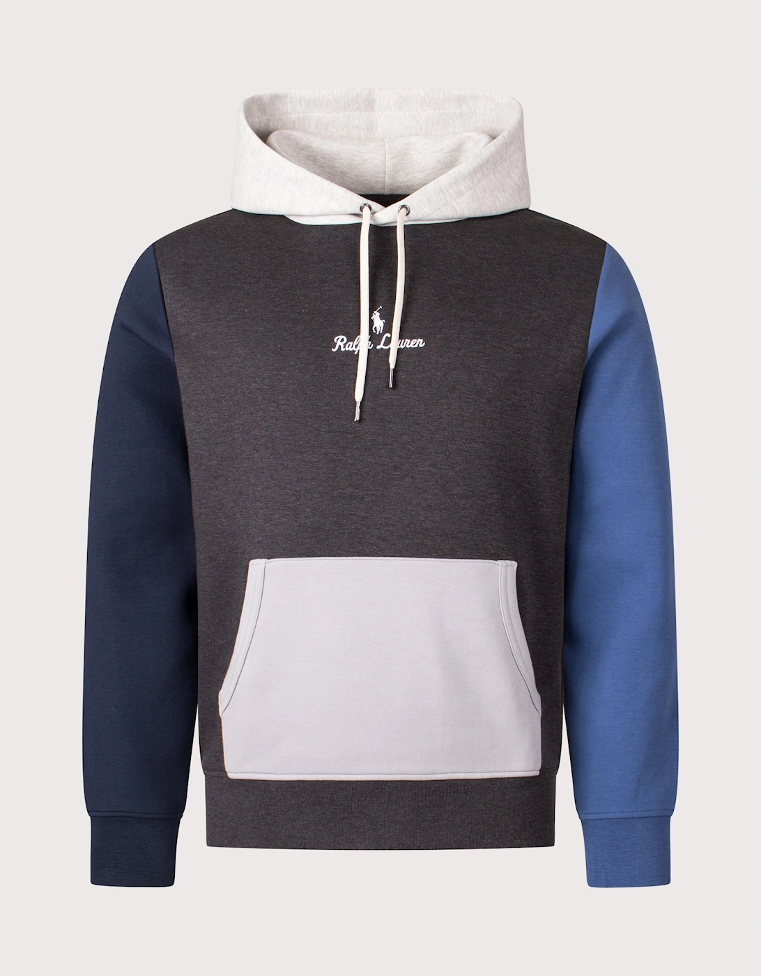 Relaxed Fit Double Knit Logo Hoodie, 4 of 3
