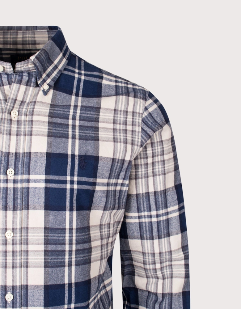 Custom Fit Brushed Oxford Shirt