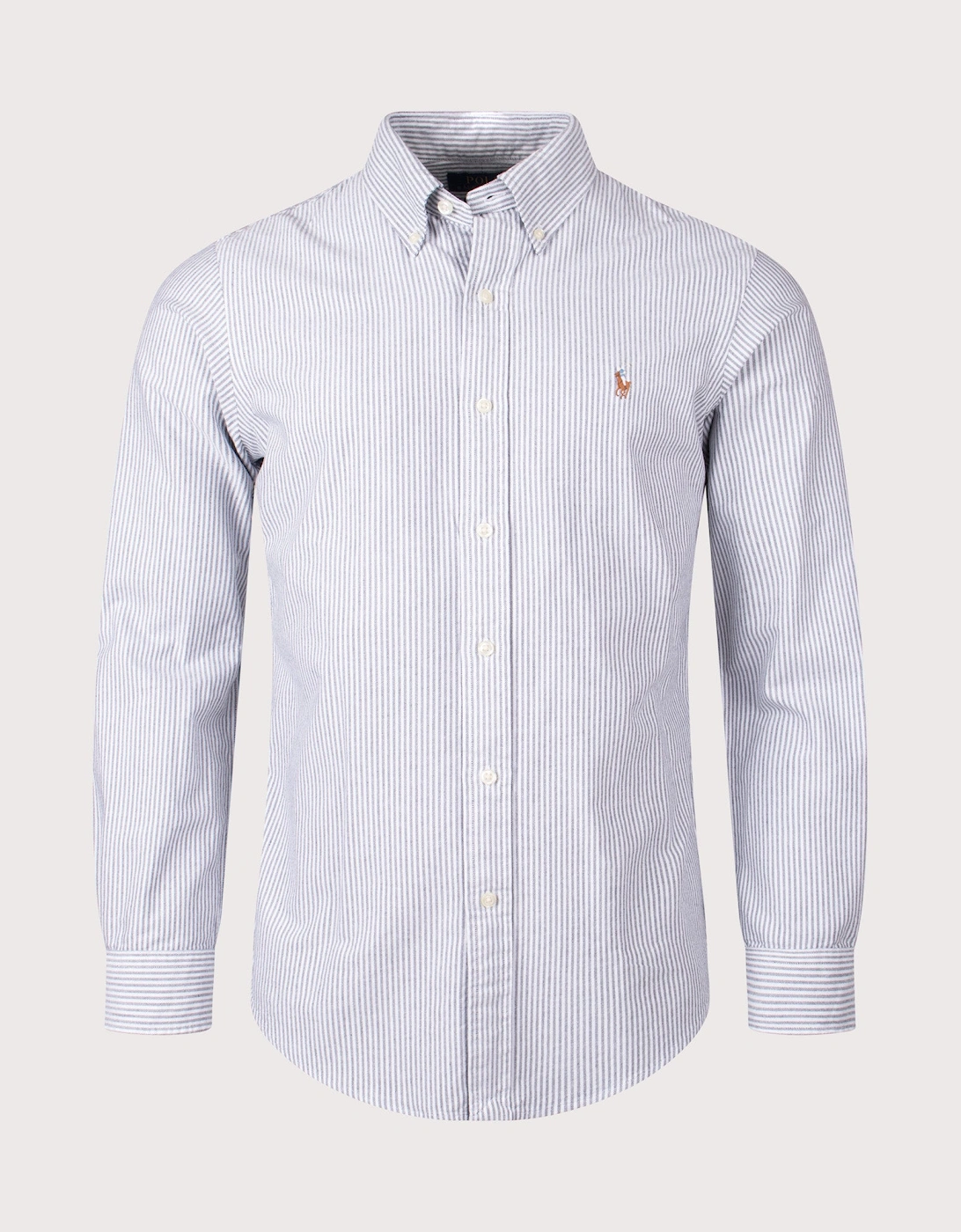 Custom Fit Striped Oxford Shirt, 4 of 3