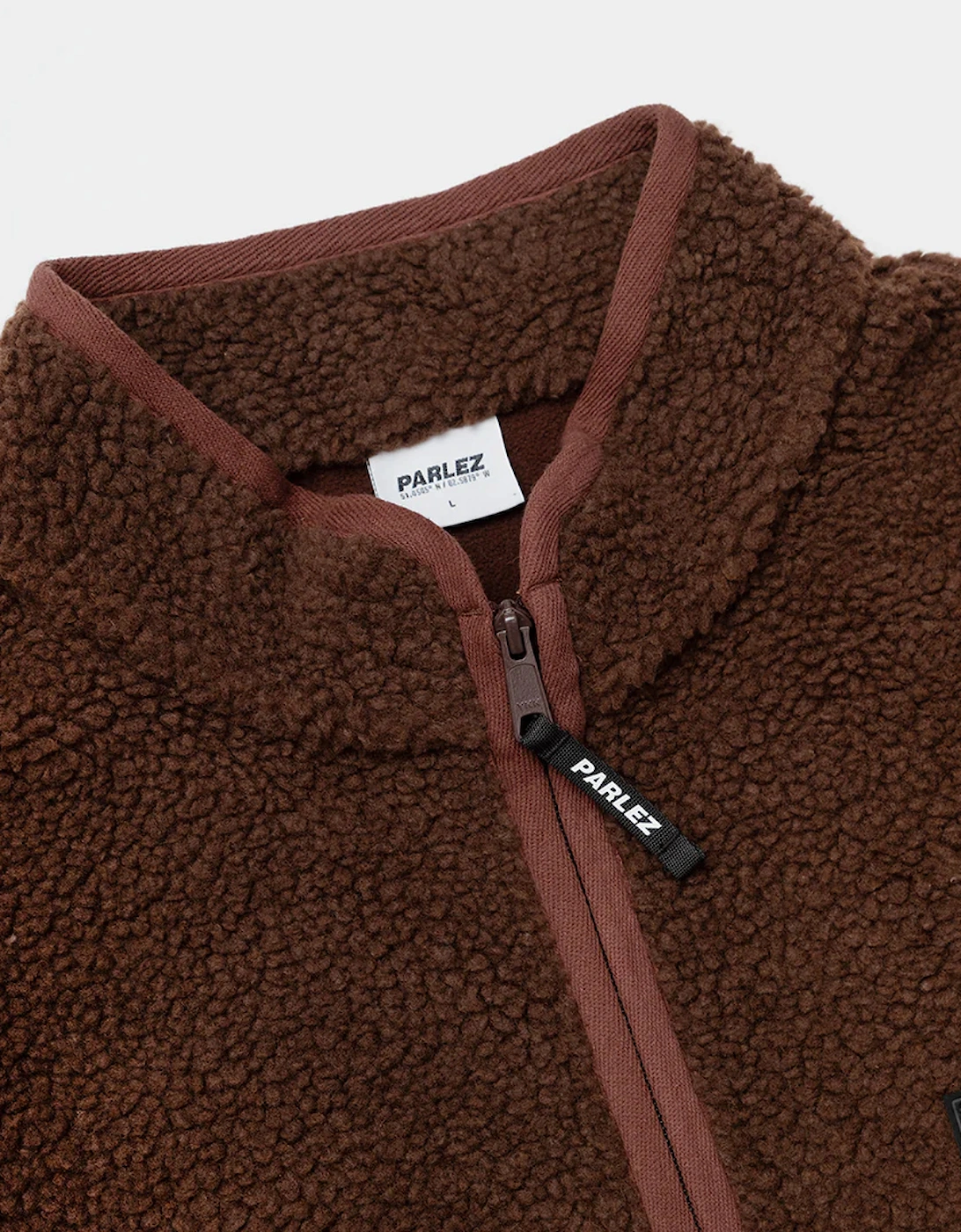 Amity Zip Thru Coffee Fleece