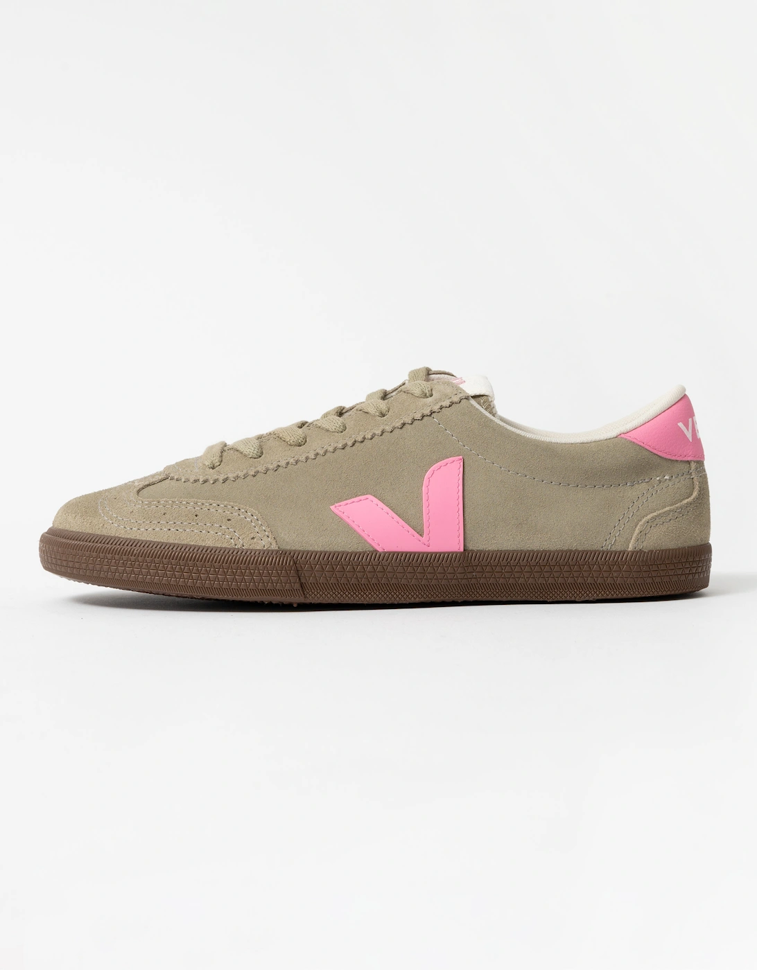 Volley Suede Womens Trainers - Tapue/Malibu/Bark