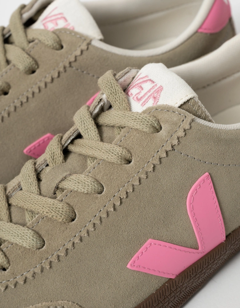 Volley Suede Womens Trainers - Tapue/Malibu/Bark