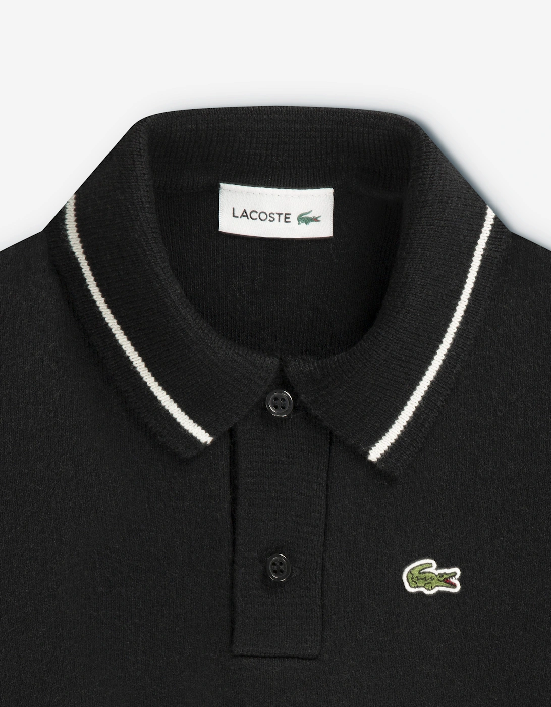 Boys Polo Jumper in Black